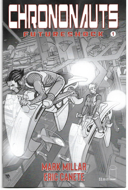 CHRONONAUTS FUTURESHOCK  (All 4 ISSUES) B COVERS