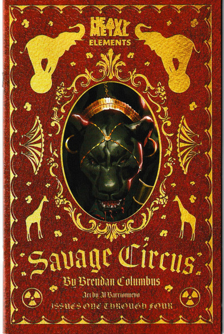 SAVAGE CIRCUS UNSTABLE ELEMENTS ONE SHOT (HEAVY METAL 2021) "NEW UNREAD"