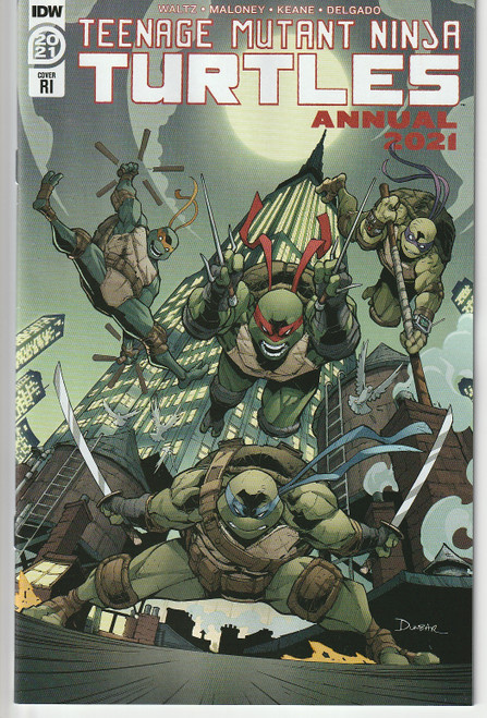 TMNT ANNUAL 2021 CVR C (IDW 2021) "NEW UNREAD"