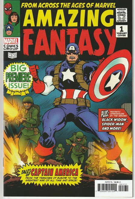 AMAZING FANTASY (2021) #1 (OF 5) ANDREWS VAR (MARVEL 2021) "NEW UNREAD"