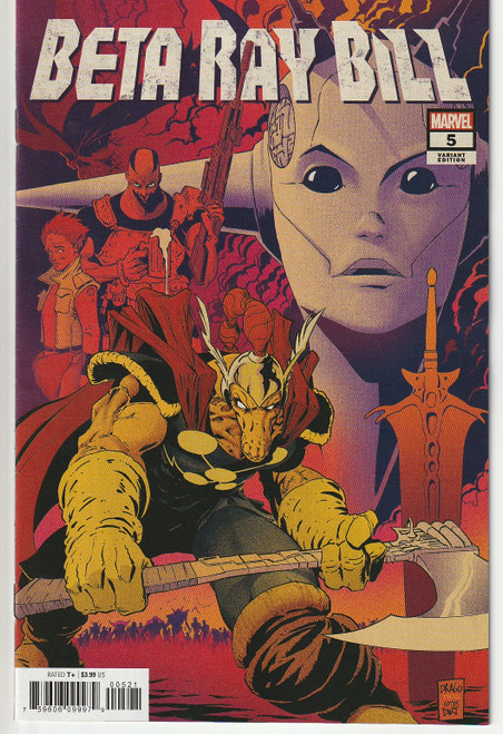 BETA RAY BILL #5 (OF 5) DRAGOTTA VAR (MARVEL 2021) "NEW UNREAD"