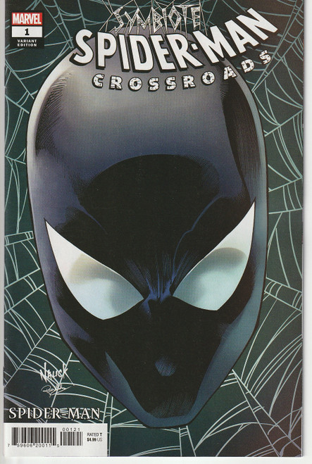 SYMBIOTE SPIDER-MAN CROSSROADS #1 HEADSHOT VAR (OF 5) (MARVEL 2021) "NEW UNREAD"