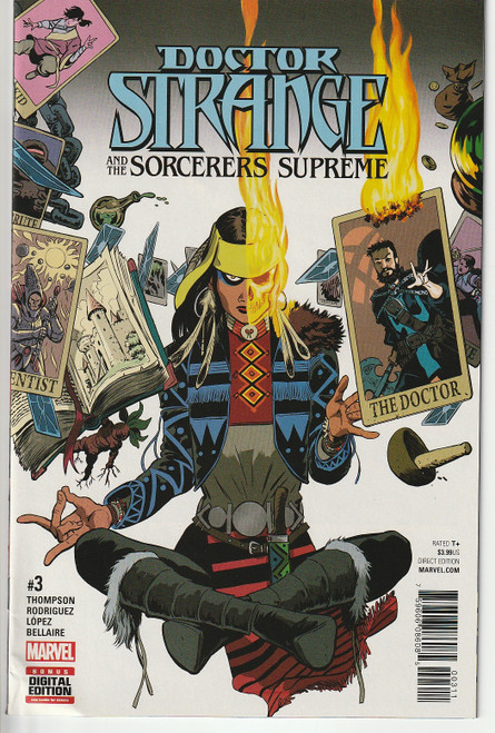 DOCTOR STRANGE SORCERERS SUPREME #3 (MARVEL 2016) "NEW UNREAD BUT DAMAGED"