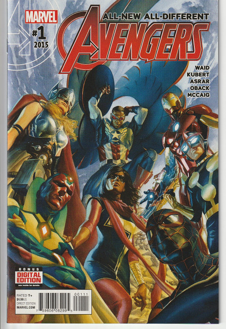 ALL NEW ALL DIFFERENT AVENGERS #01 (MARVEL 2015) "NEW UNREAD"