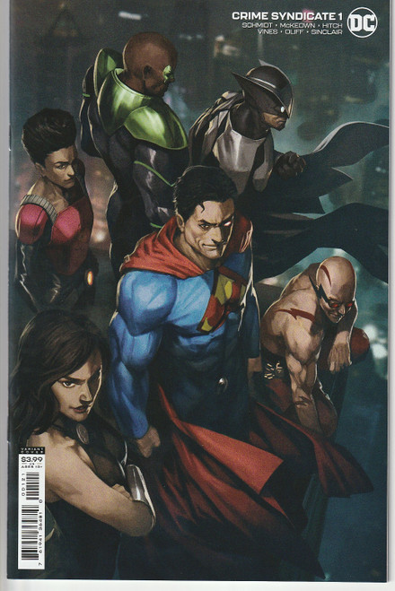 CRIME SYNDICATE #1, 2, 3, 4, 5 & 6 (OF 6) VARIANT COVERS (DC 2021) "NEW UNREAD"