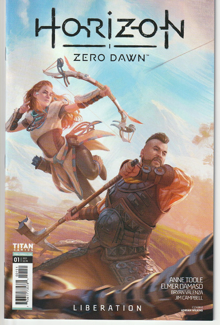 HORIZON ZERO DAWN LIBERATION #1 CVR E (TITAN 2021) "NEW UNREAD"