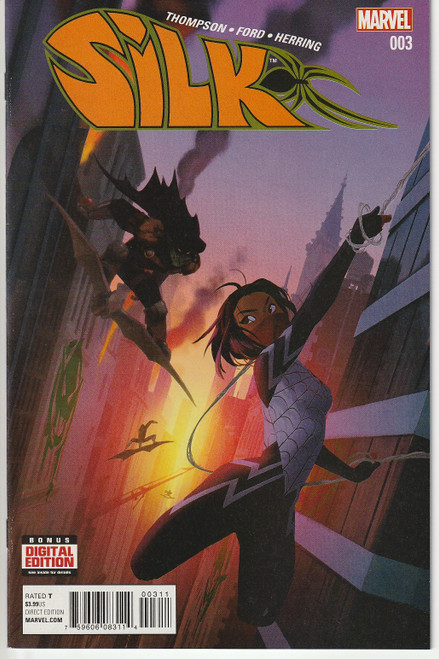 SILK (2015-2) #03 (MARVEL 2016) "NEW UNREAD"