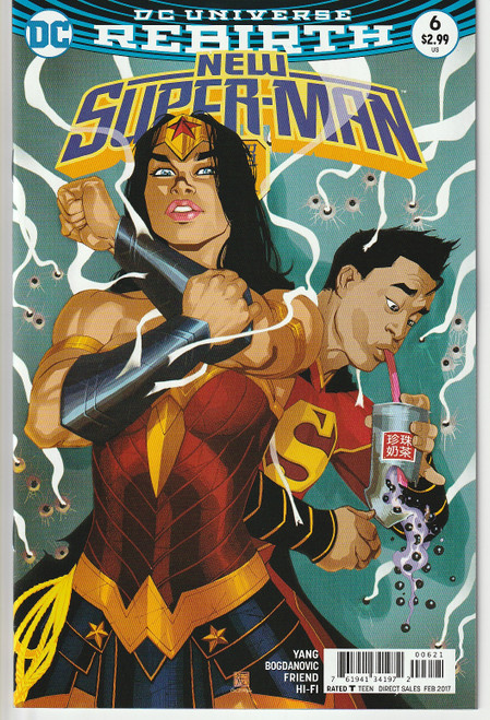 NEW SUPER MAN #06 (DC 2016) "NEW UNREAD"