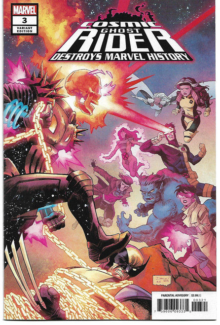 COSMIC GHOST RIDER DESTROYS MARVEL HISTORY #3 (OF 6) SHALVEY (MARVEL  2019)