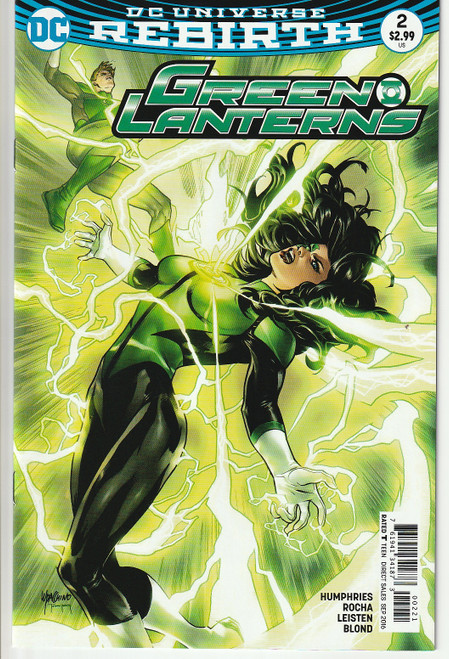 GREEN LANTERNS #02 VAR (DC  2016) "NEW UNREAD"