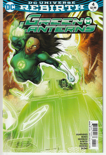 GREEN LANTERNS #04 (DC  2016) "NEW UNREAD"