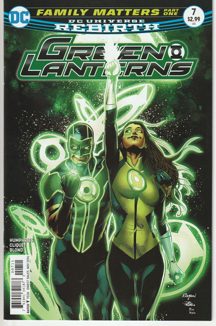 GREEN LANTERNS #07 (DC  2016) "NEW UNREAD"