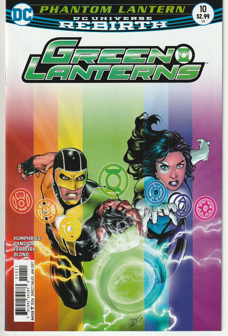 GREEN LANTERNS #10 (DC  2016) "NEW UNREAD"