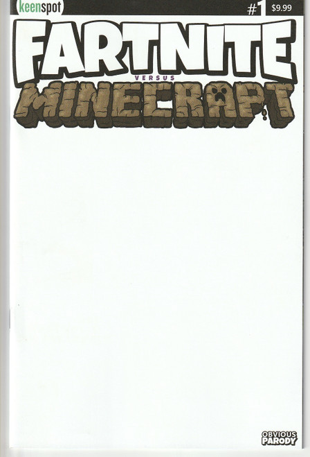 FARTNITE VS. MINECRAPT #1 CVR B (KEENSPOT 2021) "NEW UNREAD"