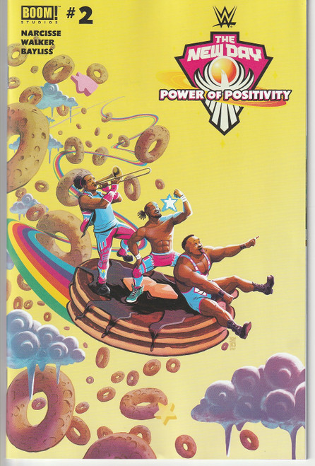 WWE NEW DAY POWER OF POSITIVITY #2 (OF 2) CVR A (BOOM 2021) "NEW UNREAD"