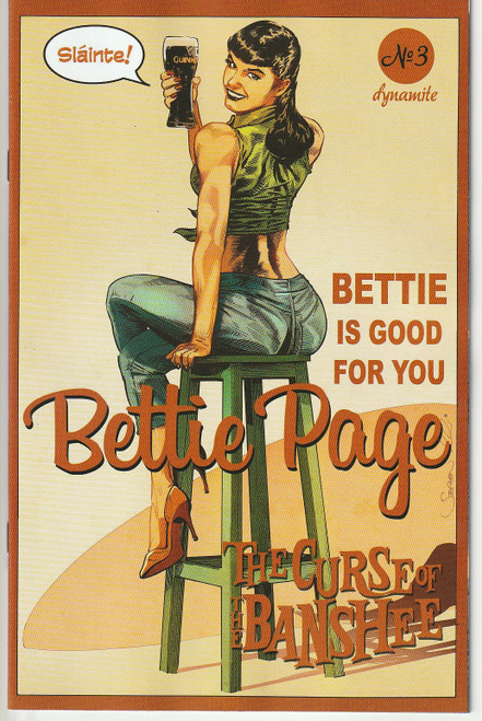 BETTIE PAGE & CURSE OF THE BANSHEE #3 CVR C (DYNAMITE 2021) "NEW UNREAD"