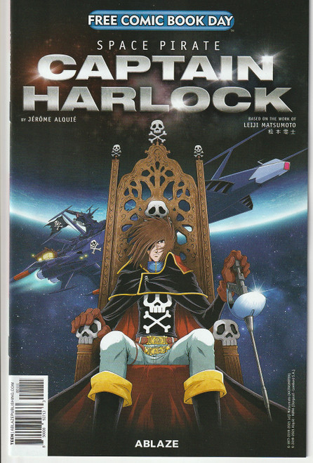 FCBD 2021 SPACE PIRATE CAPTAIN HARLOCK "NEW UNREAD"