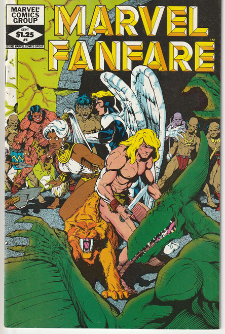 MARVEL FANFARE #04 (MARVEL 1982)