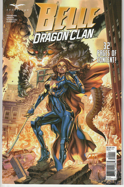 BELLE DRAGON CLAN ONE SHOT CVR A (ZENESCOPE 2021) "NEW UNREAD"