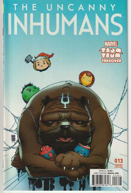 UNCANNY INHUMANS #13 TSUM TSUM VAR (MARVEL 2016) "NEW UNREAD"