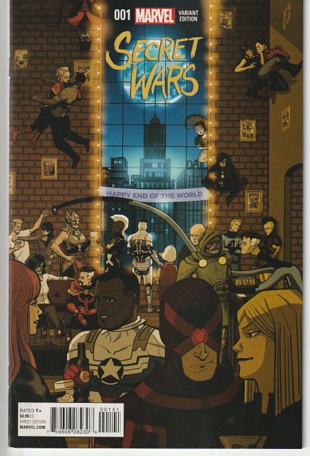 SECRET WARS #1 (OF 9) PARTY VAR (MARVEL 2015) "NEW UNREAD"