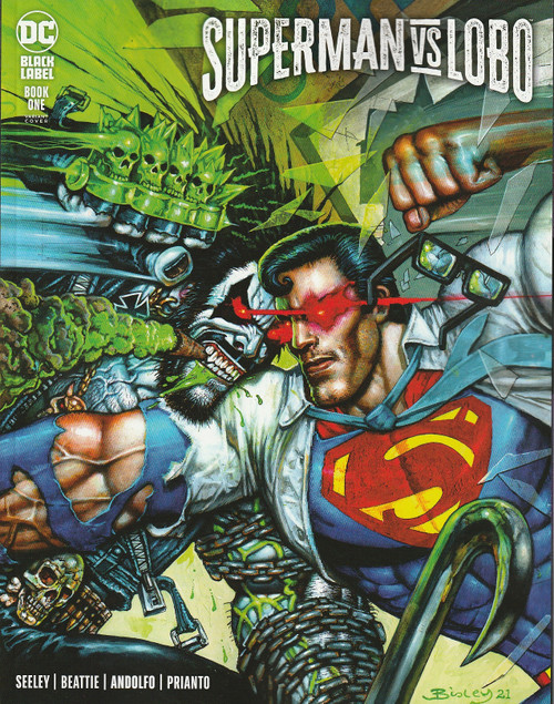 SUPERMAN VS LOBO #1 (OF 3) CVR B (DC 2021) "NEW UNREAD"