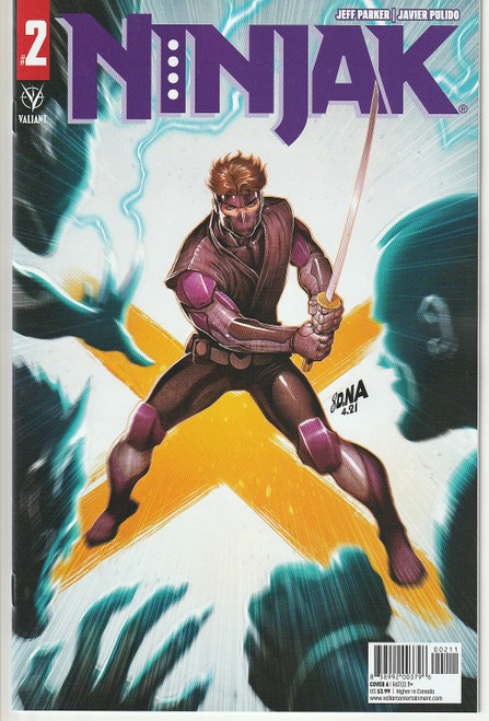 NINJAK #2 CVR A (VALIANT 2021) "NEW UNREAD"