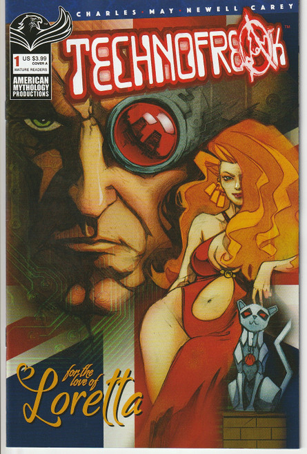 TECHNOFREAK #1 (OF 3) CVR A (AMERICAN MYTHOLOGY PRODUCTIONS 2021) "NEW UNREAD"