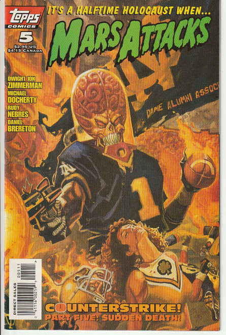 MARS ATTACKS (1995) #5 (TOPPS 1996)