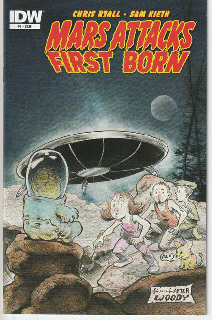 MARS ATTACKS FIRST BORN #1 (OF 4) (IDW 2014)