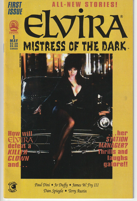 ELVIRA MISTRESS OF THE DARK #1 (CLAYPOOL 1993)