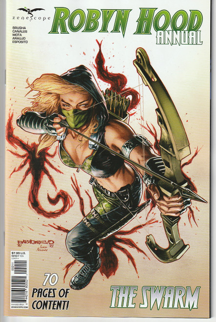 ROBYN HOOD 2021 ANNUAL SWARM CVR A (ZENESCOPE 2021) "NEW UNREAD"