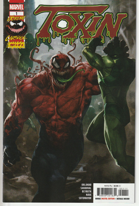 EXTREME CARNAGE TOXIN #1 (MARVEL 2021) "NEW UNREAD"