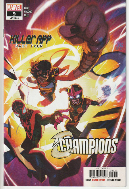 CHAMPIONS (2020) #9 (MARVEL 2021) "NEW UNREAD"