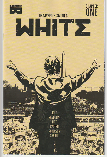 WHITE #1 3RD PRINT (BLACK MASK 2021) "NEW UNREAD"