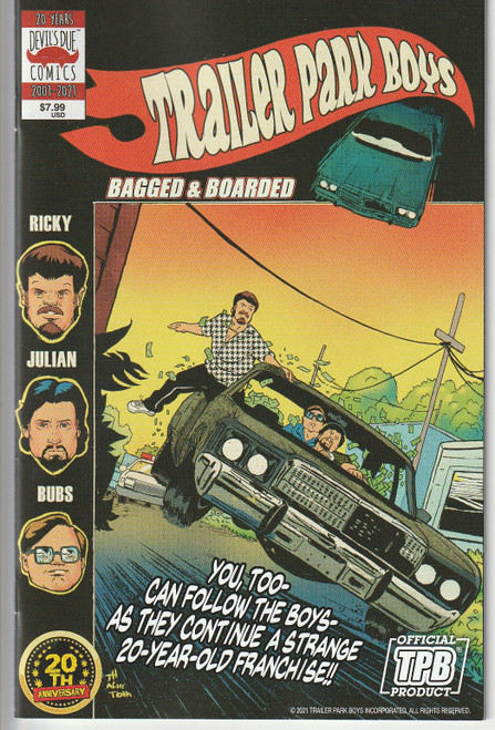TRAILER PARK BOYS BAGGED & BOARDED CVR A (DEVILS DUE 2021) "NEW UNREAD" TRAILER PARK BOYS BAGGED & BOARDED CVR A (DEVILS DUE 2021) "NEW UNREAD"