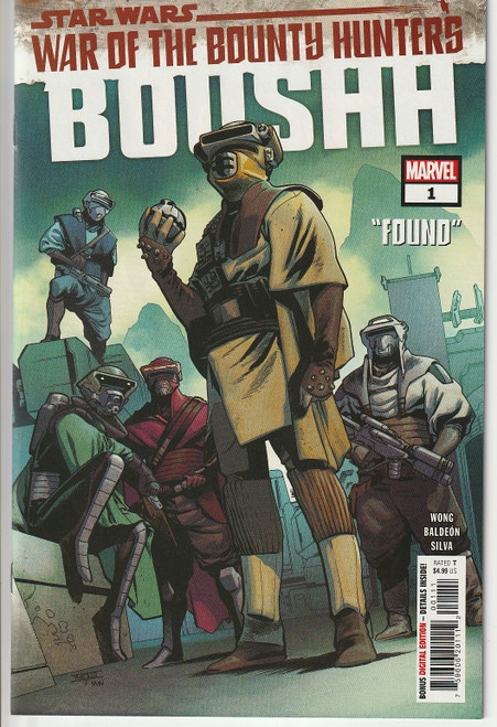 STAR WARS WAR BOUNTY HUNTERS BOUSHH #1 (MARVEL 2021) "NEW UNREAD"