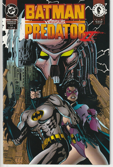 BATMAN VERSUS PREDATOR II BLOODMATCH #1, 2, 3 & 4 (OF 4) DC/DARK HORSE 1994-95