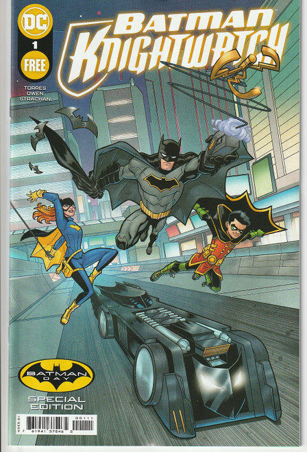 BATMAN KNIGHTWATCH BAT-TECH BATMAN DAY SPECIAL EDITION #1  (DC 2021) "NEW UNREAD"
