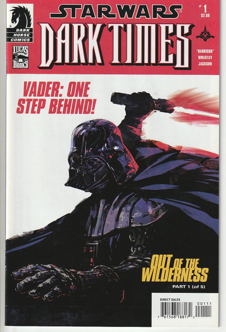 STAR WARS DARK TIMES OUT OF THE WILDERNESS #1 (DARK HORSE 2011)