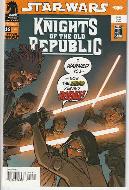 STAR WARS KNIGHTS OF THE OLD REPUBLIC #16 (DARK HORSE 2007)