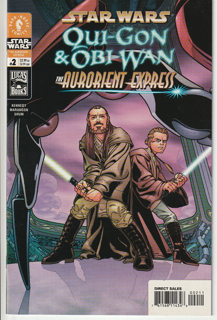 STAR WARS QUI-GON & OBI-WAN THE AURORIENT EXPRESS #2 (DARK HORSE 2002)