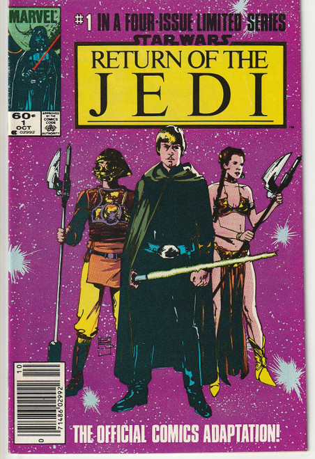 STAR WARS RETURN OF THE JEDI #1 (MARVEL 1983)