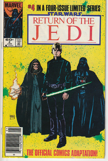 STAR WARS RETURN OF THE JEDI #4 (MARVEL 1984)