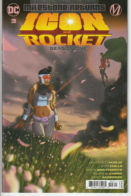 ICON & ROCKET SEASON ONE #3 (OF 6) (DC 2021) "NEW UNREAD"