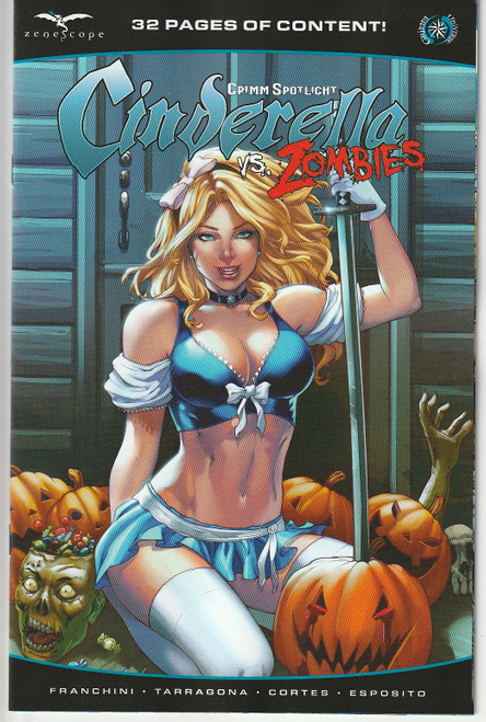 GRIMM SPOTLIGHT CINDERELLA VS ZOMBIES ONE SHOT CVR B (ZENESCOPE 2021) "NEW UNREAD"