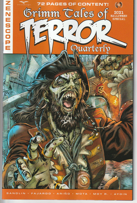 TALES OF TERROR QUARTERLY 2021 HALLOWEEN SP CVR B (ZENESCOPE 2021) "NEW UNREAD"