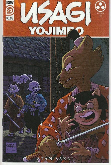 USAGI YOJIMBO #23 (IDW 2021) "NEW UNREAD"