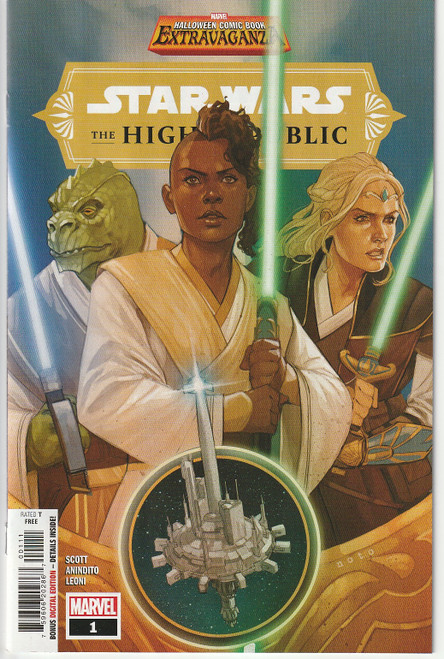 STAR WARS: THE HIGH REPUBLIC 1 HALLOWEEN COMIC EXTRAVAGANZA 2021 (MARVEL 2021) "NEW UNREAD"