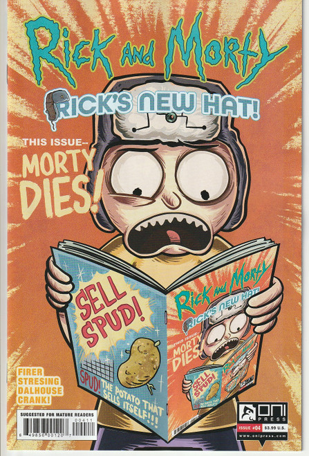 RICK AND MORTY RICKS NEW HAT #4 CVR A (ONI 2021) "NEW UNREAD"